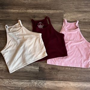 Set of 3 crop brami suits.